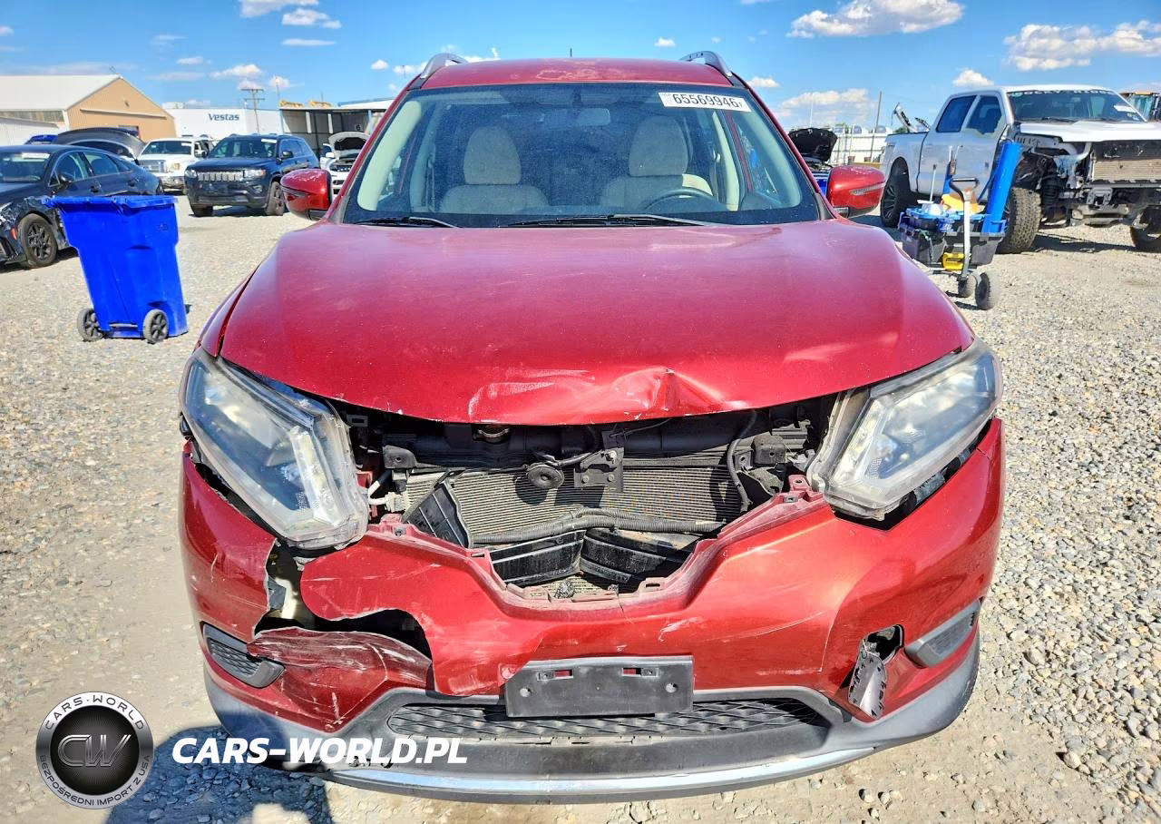 2016 Nissan Rogue S VIN:KNMAT2MV0GP617249 - 5