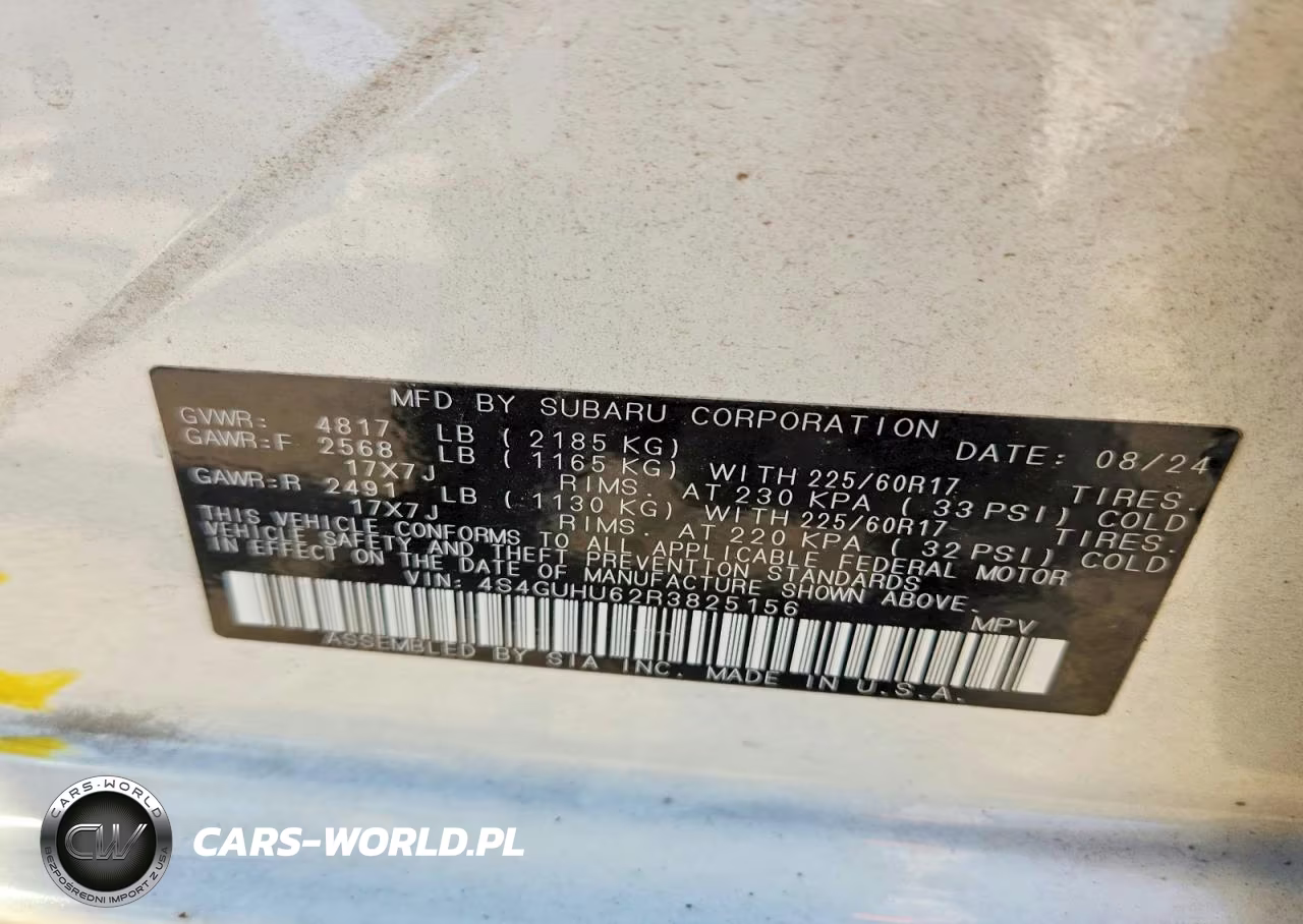 2024 Subaru Crosstrek Wilderness VIN:4S4GUHU62R3825156 - 14