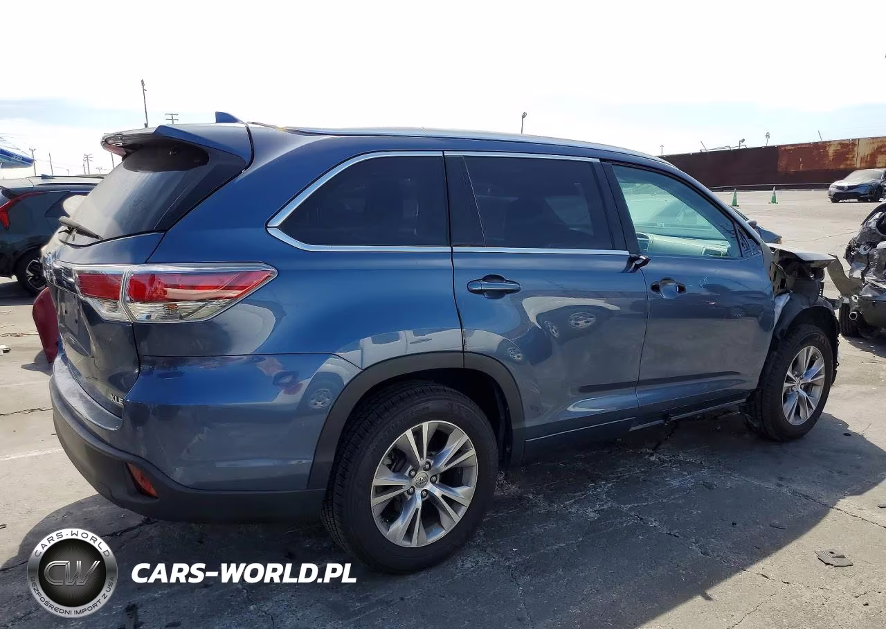 2015 Toyota Highlander Xle VIN:5TDKKRFH2FS117511 - 3