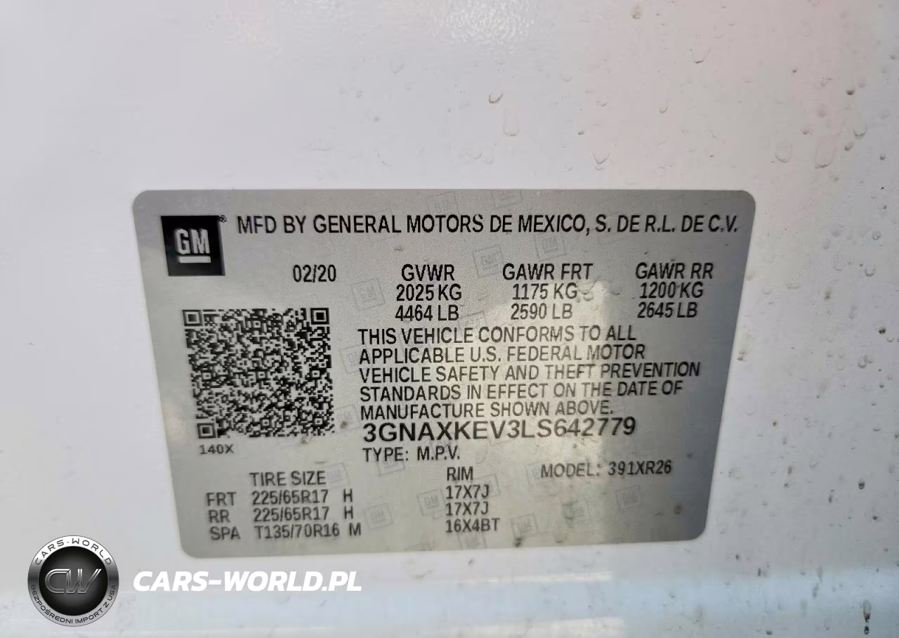 2020 Chevrolet Equinox Lt VIN:3GNAXKEV3LS642779 - 12