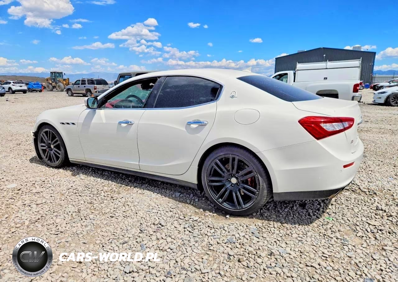 2015 Maserati Ghibli VIN:ZAM57RTA4F1140951 - 2