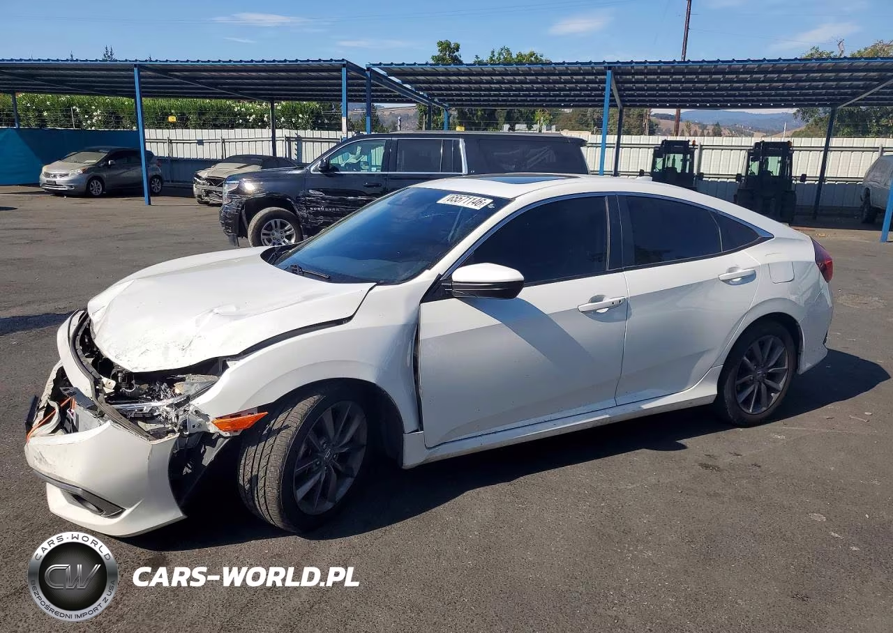 2020 Honda Civic Ex VIN:19XFC1F31LE211602 - 1