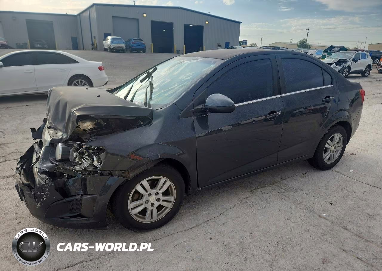 2015 Chevrolet Sonic Lt VIN:1G1JC5SH9F4101446 - 1