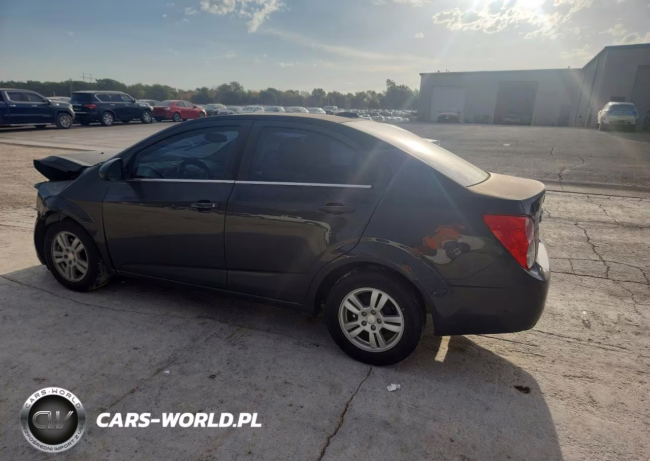 2015 Chevrolet Sonic Lt VIN:1G1JC5SH9F4101446 - 2