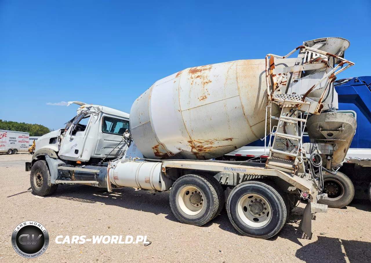 2009 Mack Gu800 Ready Mix Truck VIN:1M2AX13C29M007299 - 2