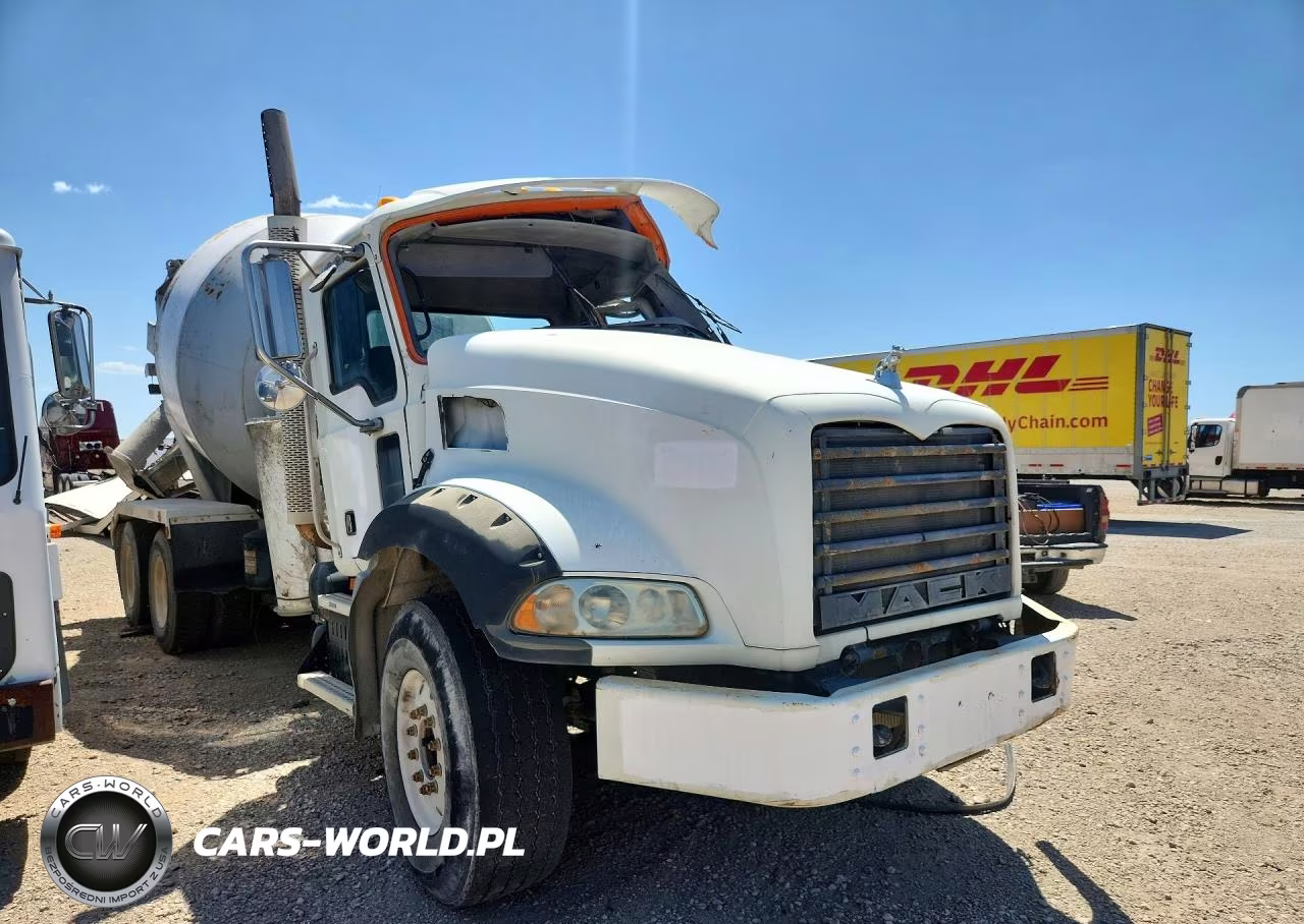 2009 Mack Gu800 Ready Mix Truck VIN:1M2AX13C29M007299 - 4