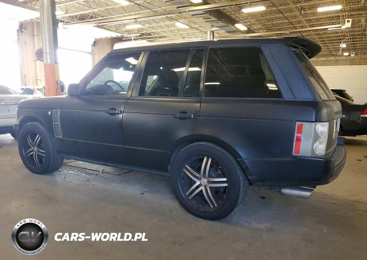 2007 Land Rover Range Rover Supercharged VIN:SALMF13427A241334 - 2