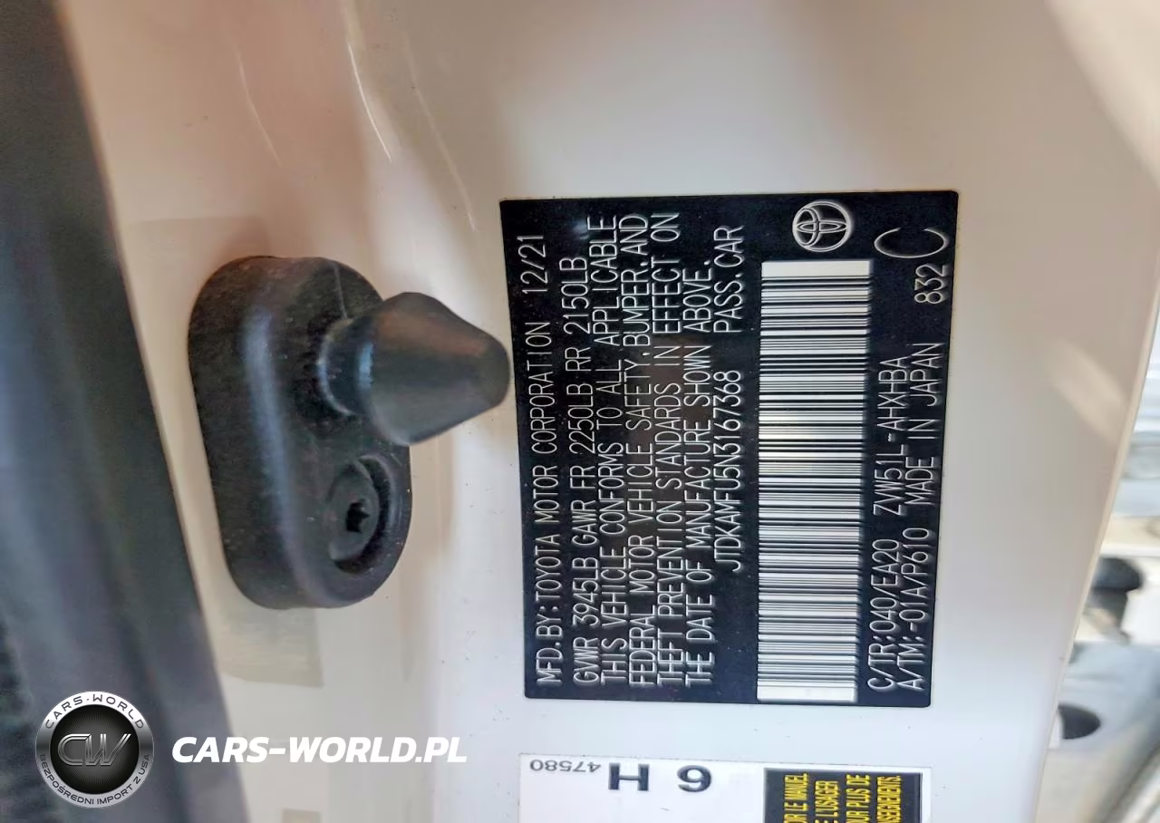 2022 Toyota Prius Nightshade VIN:JTDKAMFU5N3167368 - 12