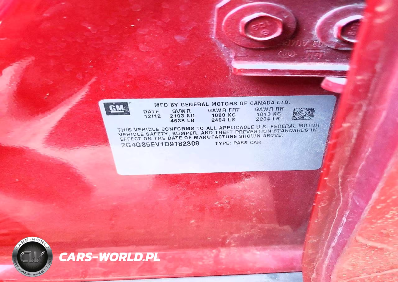 2013 Buick Regal Premium VIN:2G4GS5EV1D9182308 - 13