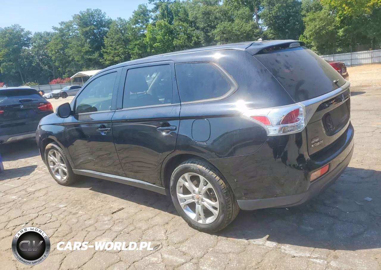 2014 Mitsubishi Outlander Se VIN:JA4AD3A37EZ007043 - 2