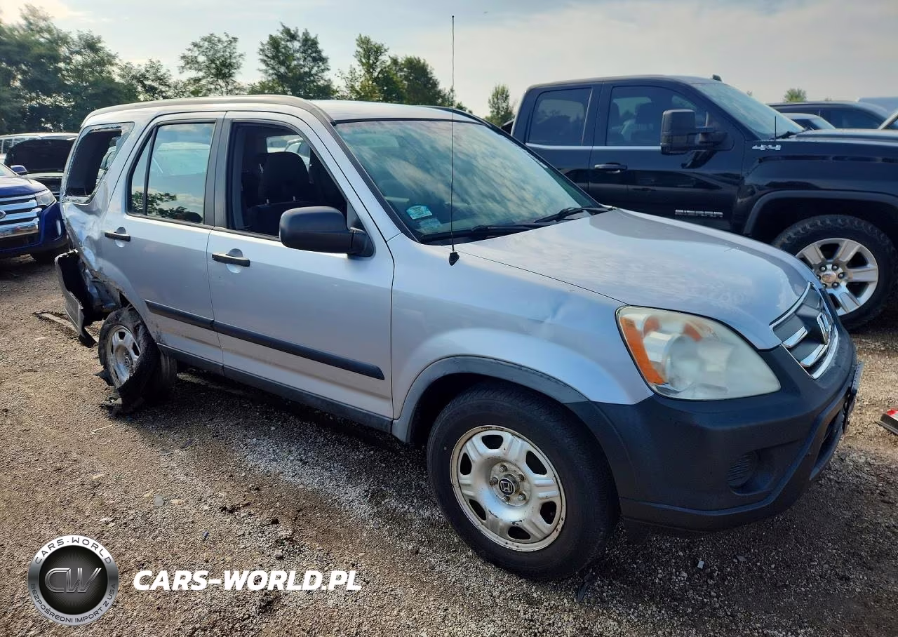 2005 Honda Cr-V Lx VIN:JHLRD78595C038808 - 4