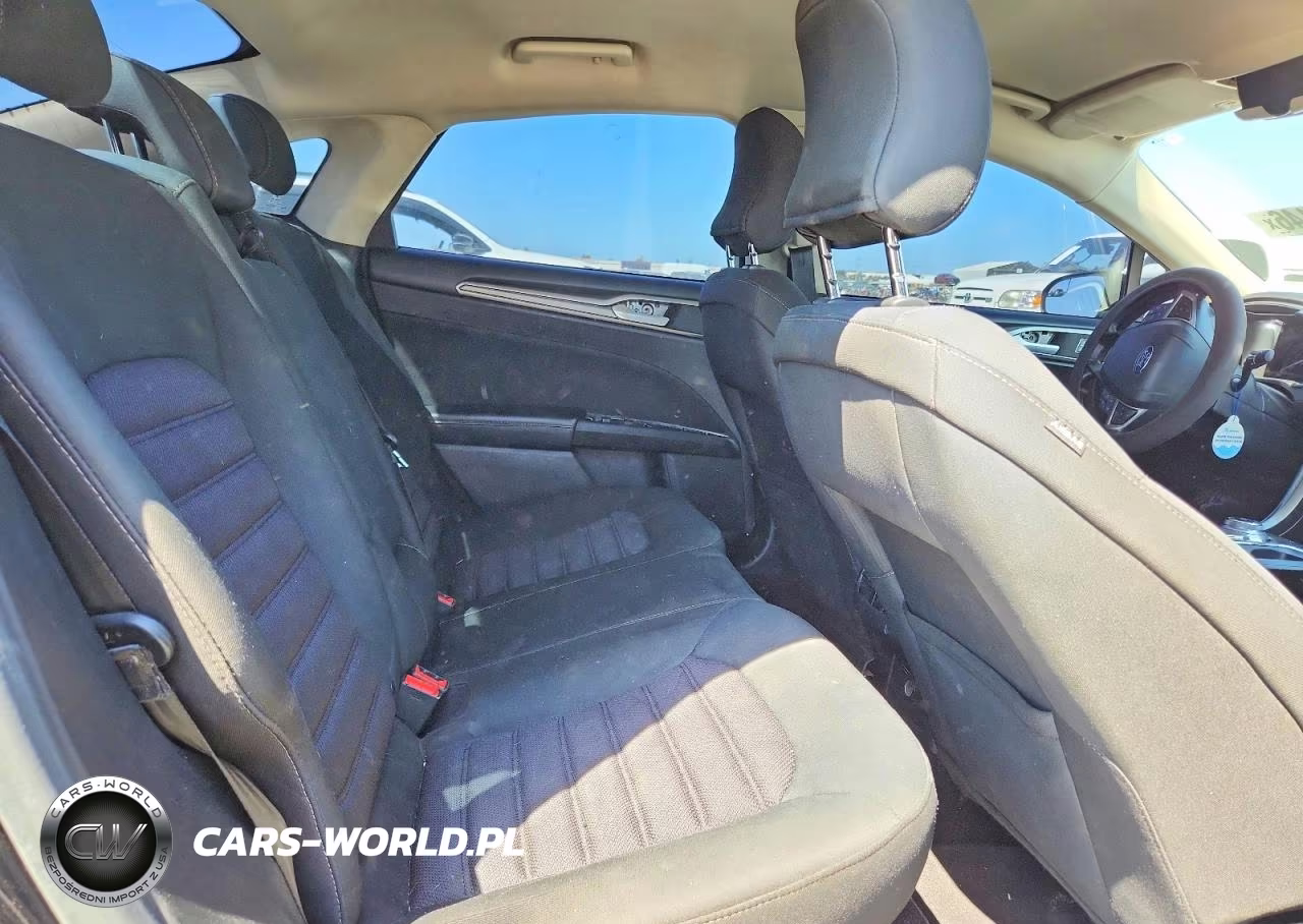 2017 Ford Fusion Se VIN:3FA6P0HD3HR350852 - 10