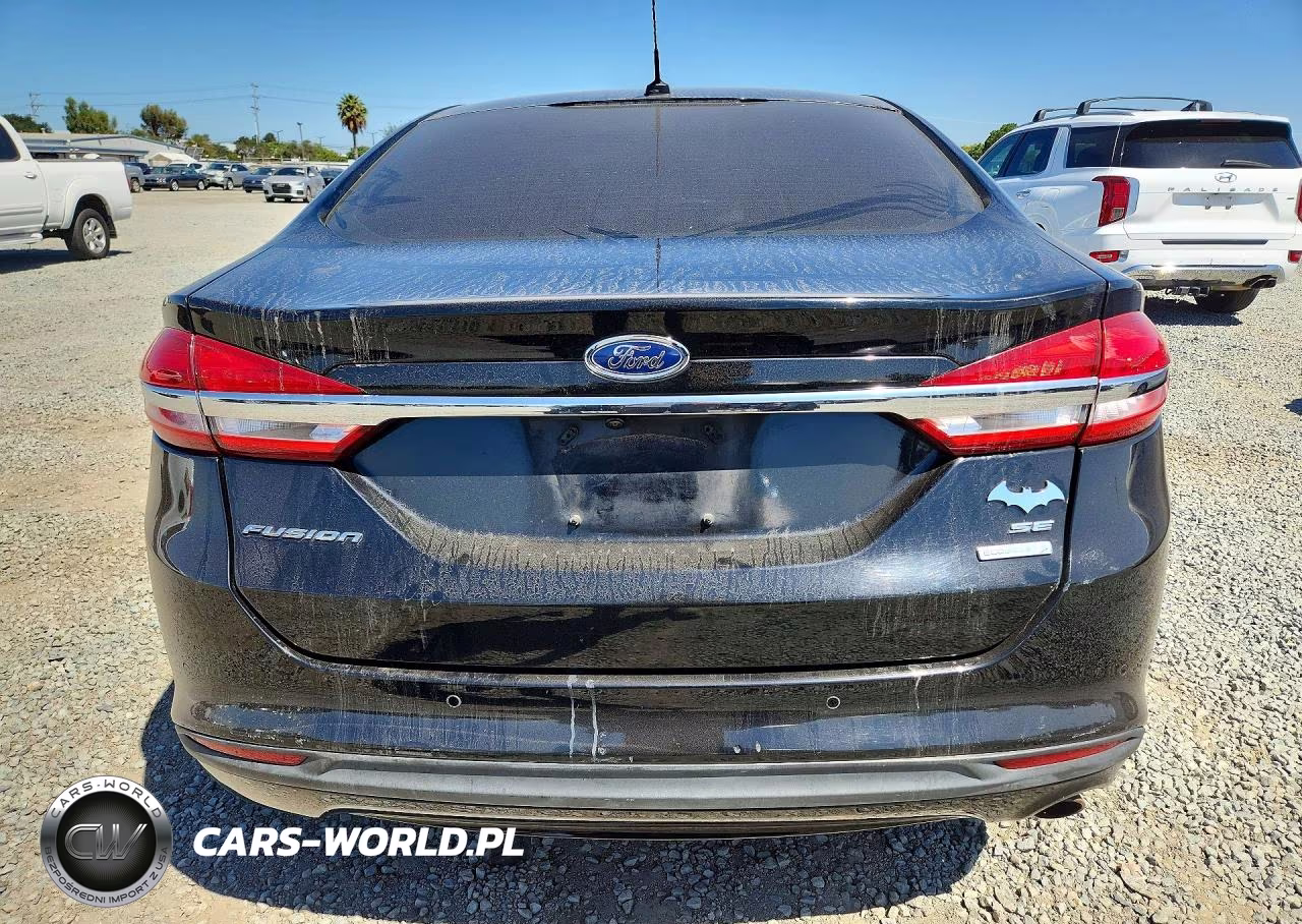 2017 Ford Fusion Se VIN:3FA6P0HD3HR350852 - 6