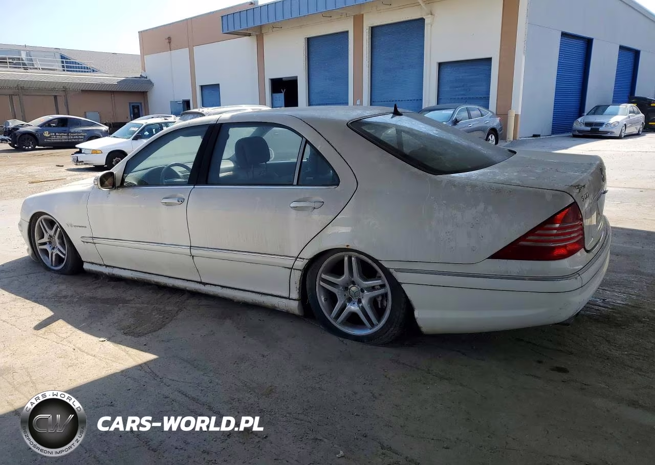 2003 Mercedes-Benz S 55 Amg VIN:WDBNG74J93A351905 - 2