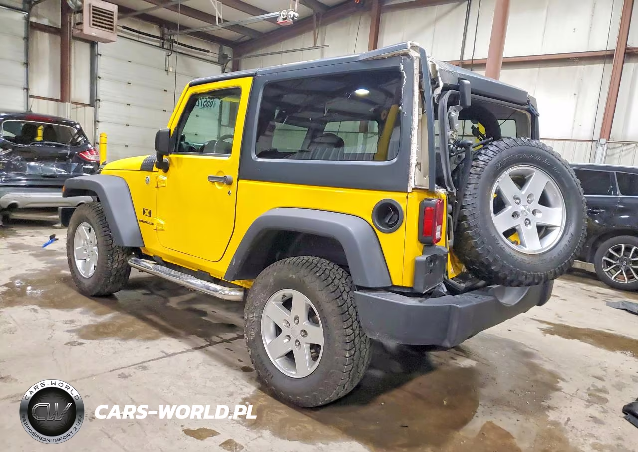 2008 Jeep Wrangler X VIN:1J4FA24158L502948 - 2