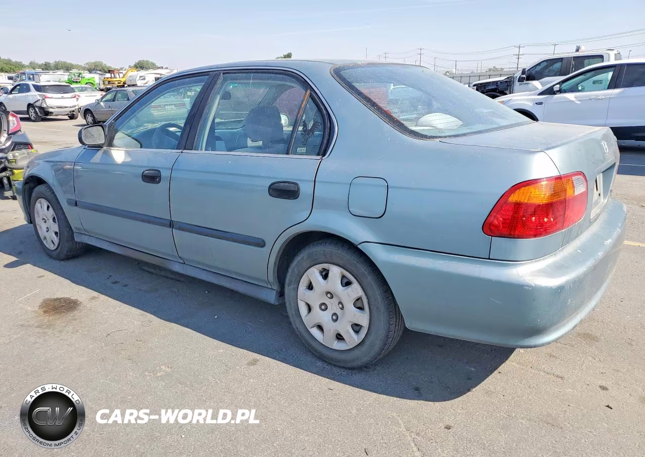 2000 Honda Civic Lx VIN:2HGEJ6679YH599886 - 2