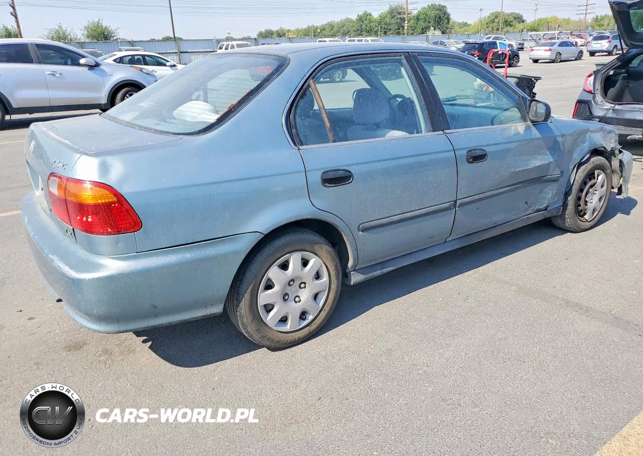 2000 Honda Civic Lx VIN:2HGEJ6679YH599886 - 3