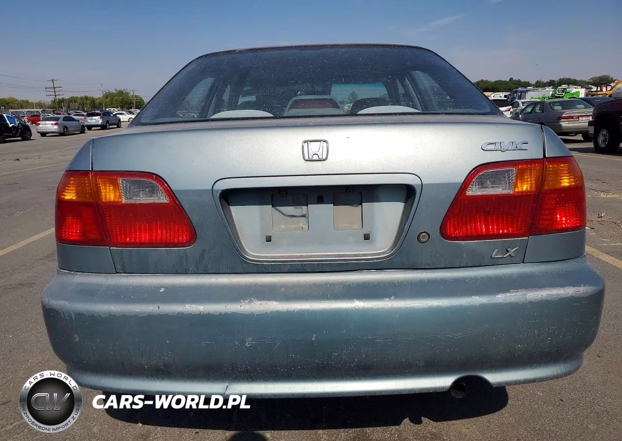 2000 Honda Civic Lx VIN:2HGEJ6679YH599886 - 6