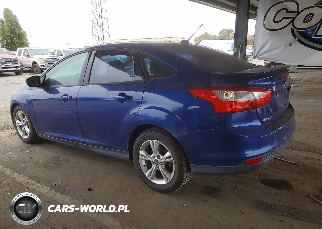 2012 Ford Focus Se VIN:1FAHP3F21CL452704 - 2