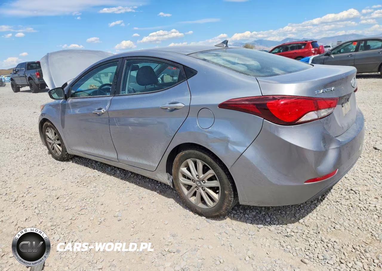 2015 Hyundai Elantra Se VIN:KMHDH4AE5FU412908 - 2
