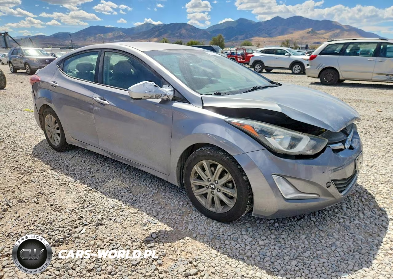 2015 Hyundai Elantra Se VIN:KMHDH4AE5FU412908 - 4