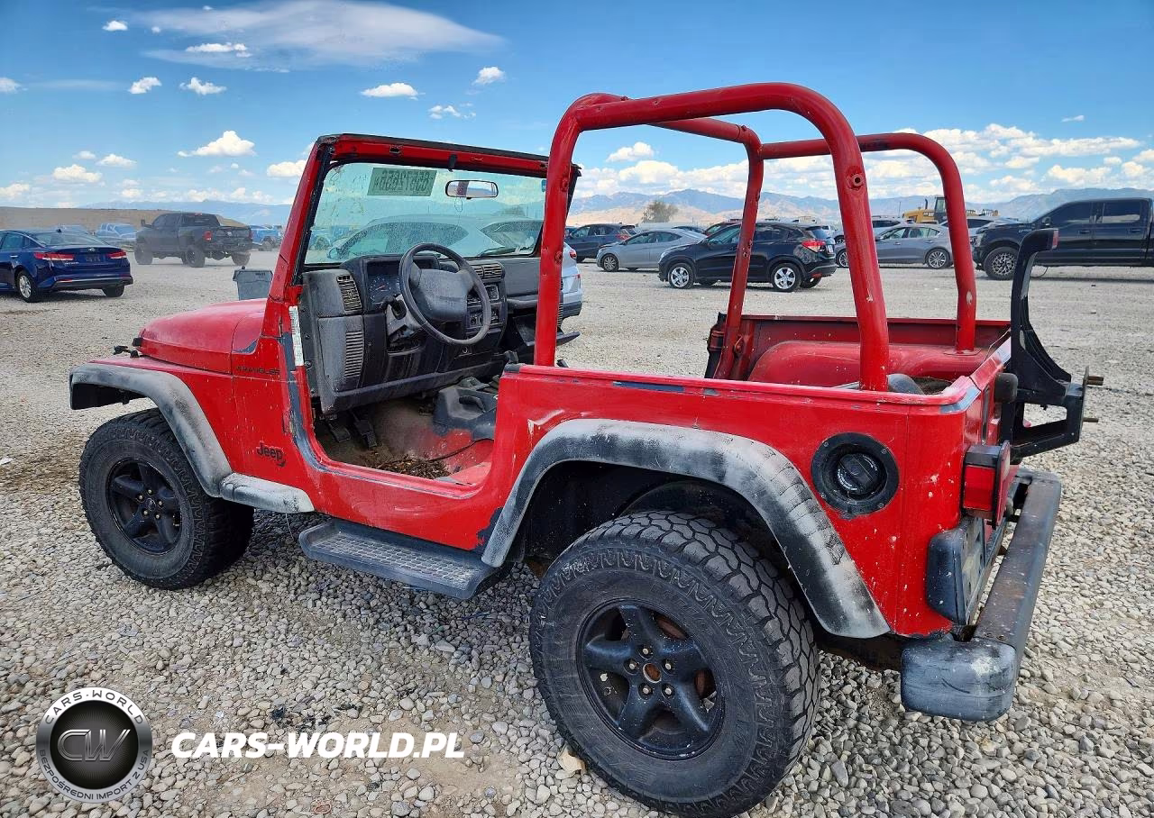 2001 Jeep Wrangler - Tj Se VIN:1J4FA29PX1P360608 - 2