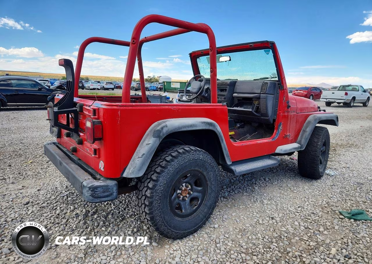 2001 Jeep Wrangler - Tj Se VIN:1J4FA29PX1P360608 - 3