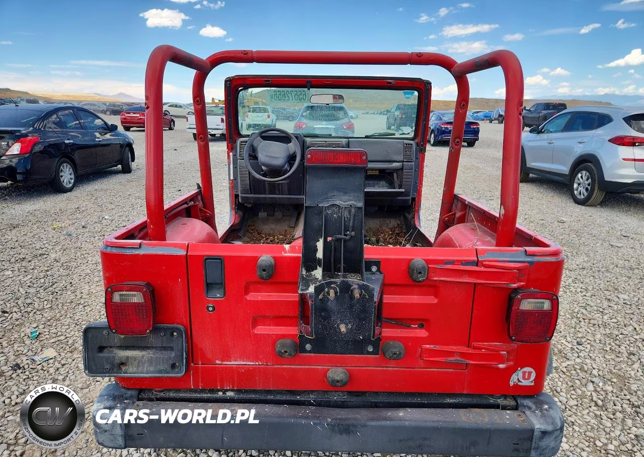 2001 Jeep Wrangler - Tj Se VIN:1J4FA29PX1P360608 - 6