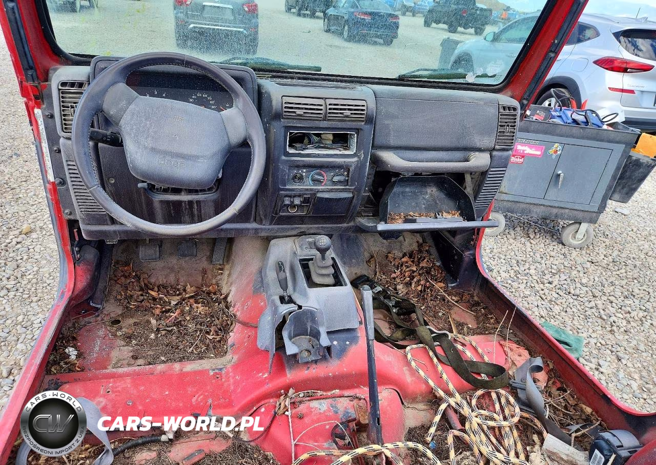 2001 Jeep Wrangler - Tj Se VIN:1J4FA29PX1P360608 - 8