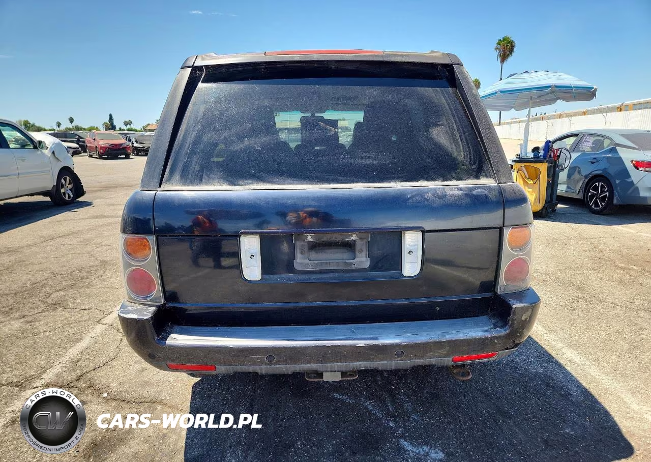 2003 Land Rover Range Rover Hse VIN:SALMB11443A104288 - 6