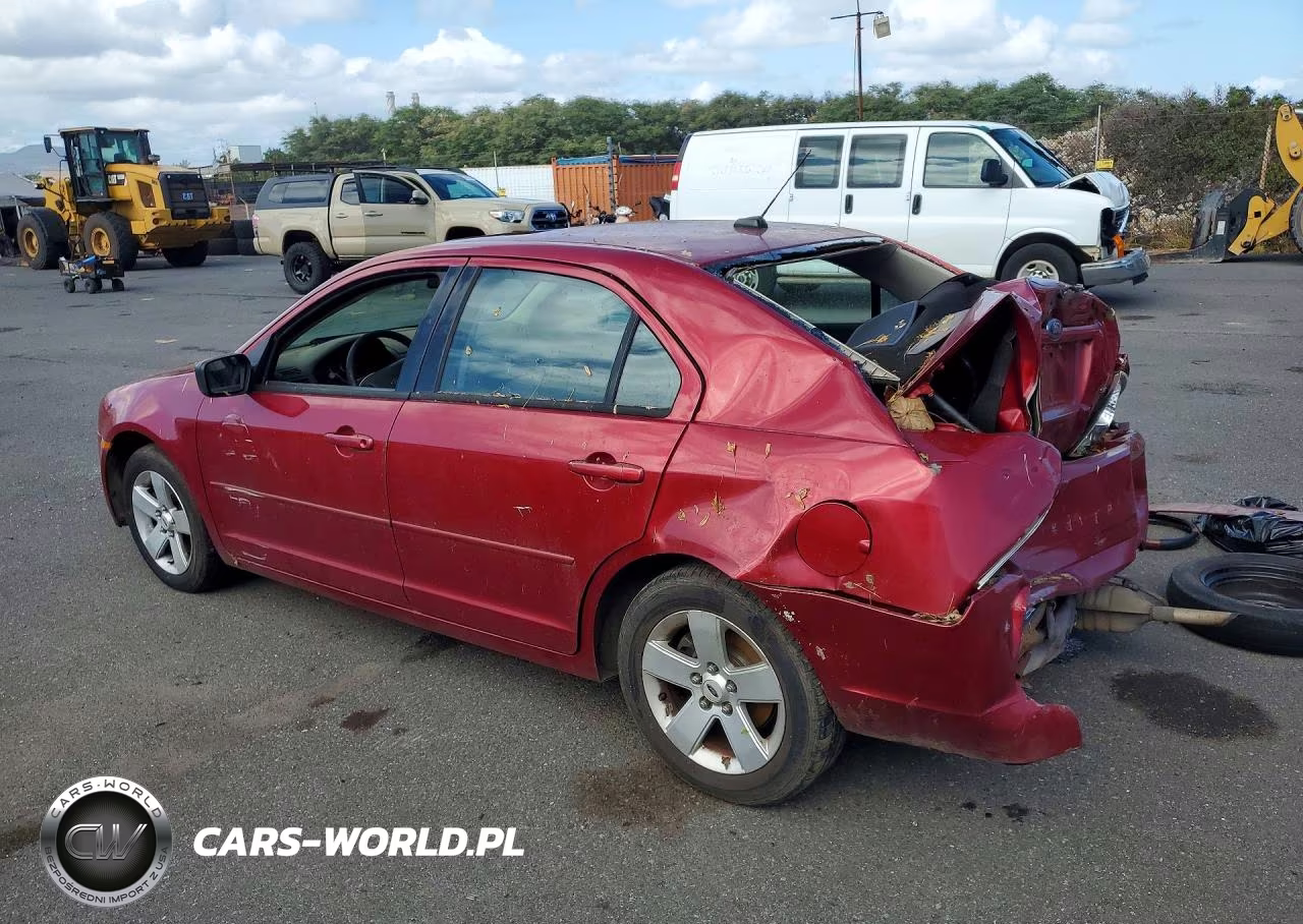 2008 Ford Fusion Se VIN:3FAHP07Z78R221230 - 2