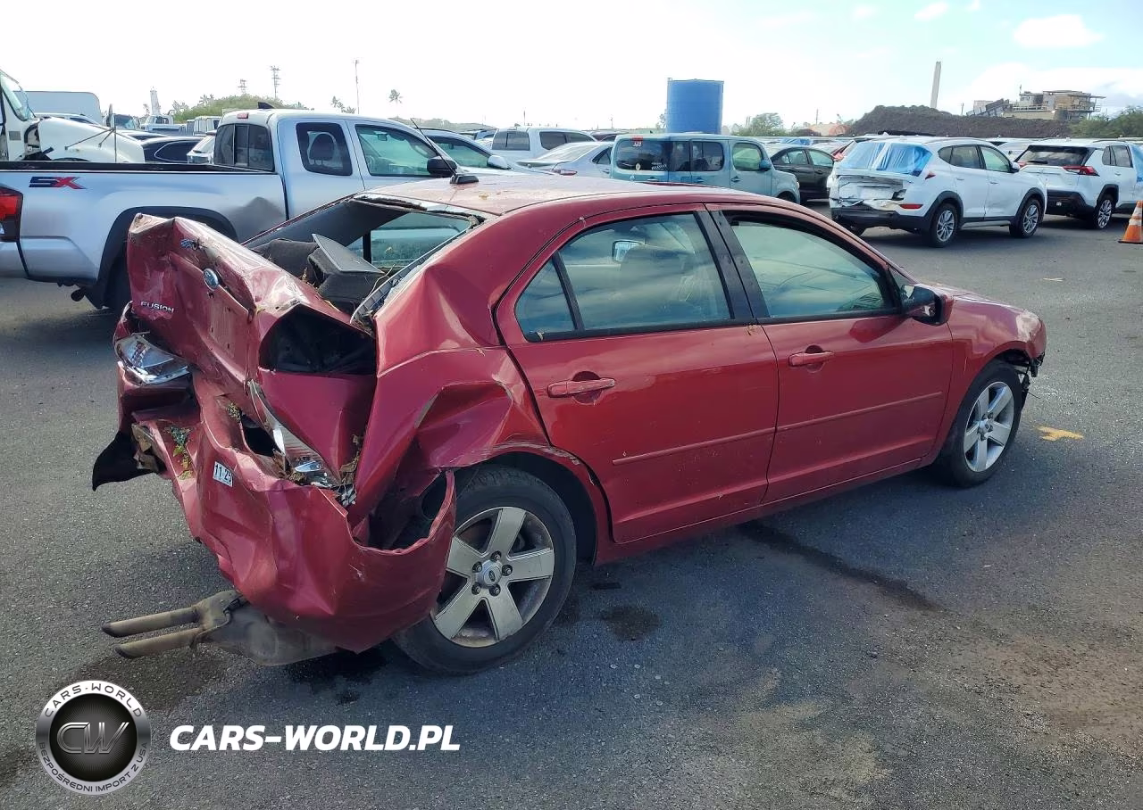 2008 Ford Fusion Se VIN:3FAHP07Z78R221230 - 3