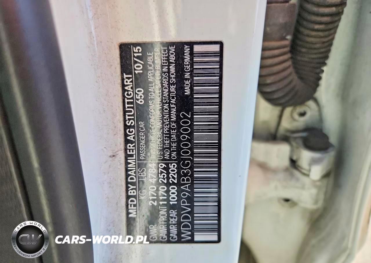 2016 Mercedes-Benz B 250E VIN:WDDVP9AB3GJ009002 - 13