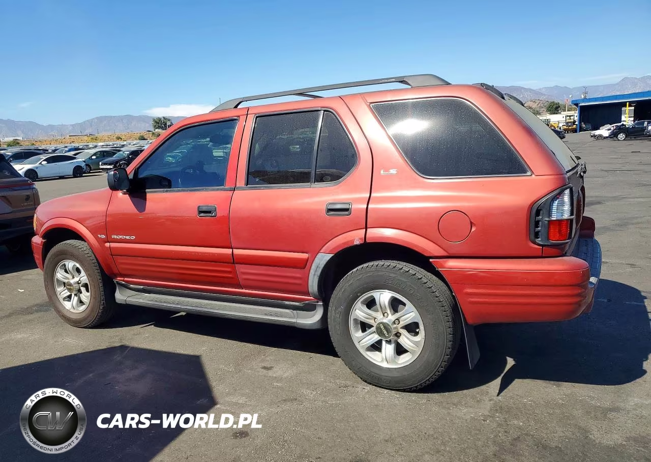 2001 Isuzu Rodeo S VIN:4S2CK58W014310984 - 2