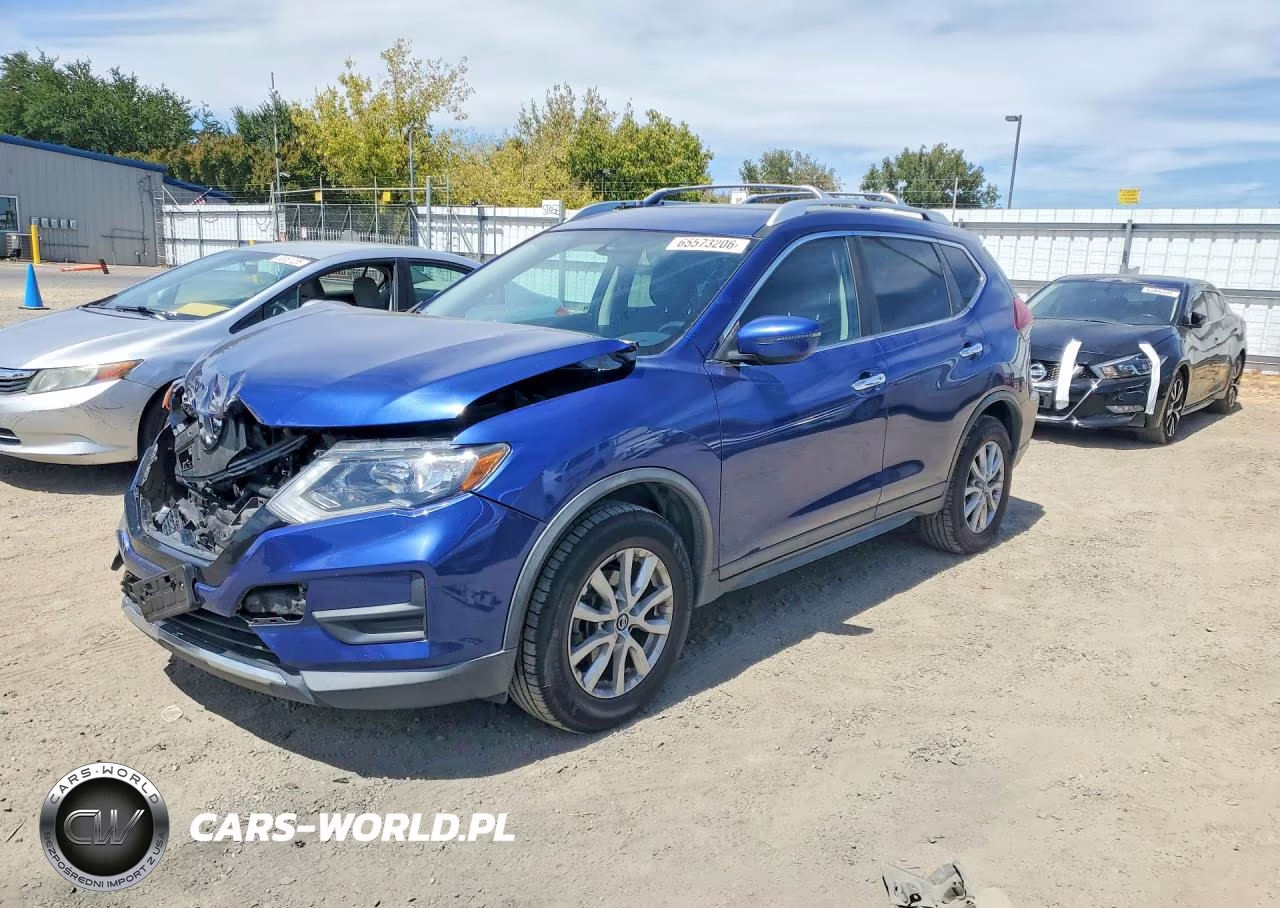 2018 Nissan Rogue Sv VIN:KNMAT2MV7JP540743 - 1