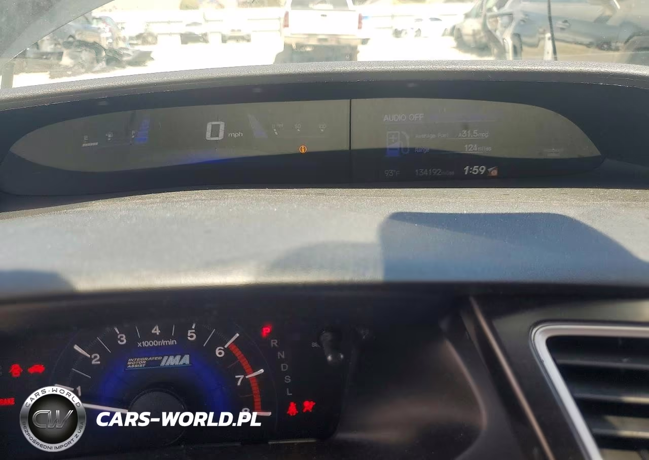 2014 Honda Civic Hybrid L VIN:19XFB4F31EE201272 - 9