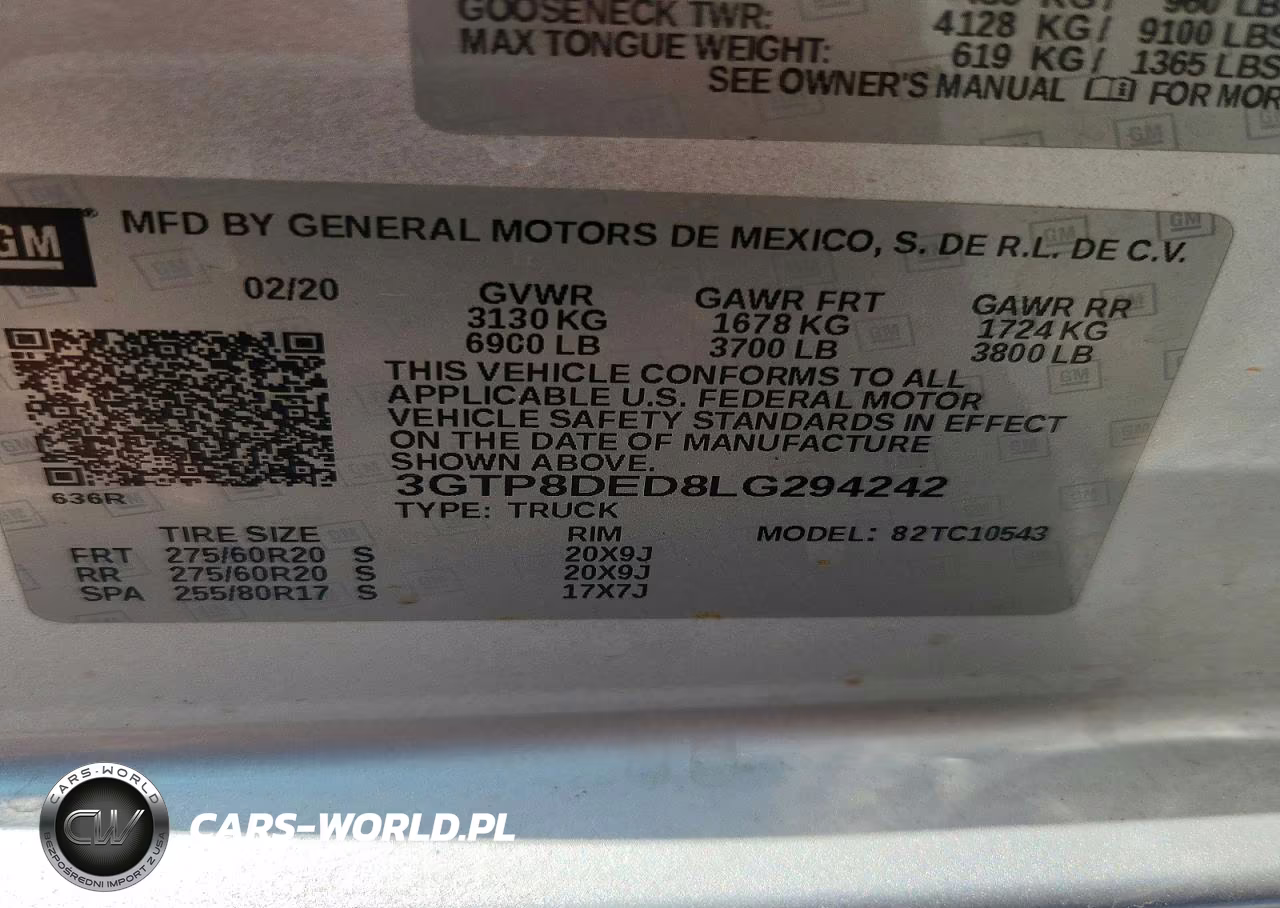 2020 GMC Sierra C1500 Slt VIN:3GTP8DED8LG294242 - 12