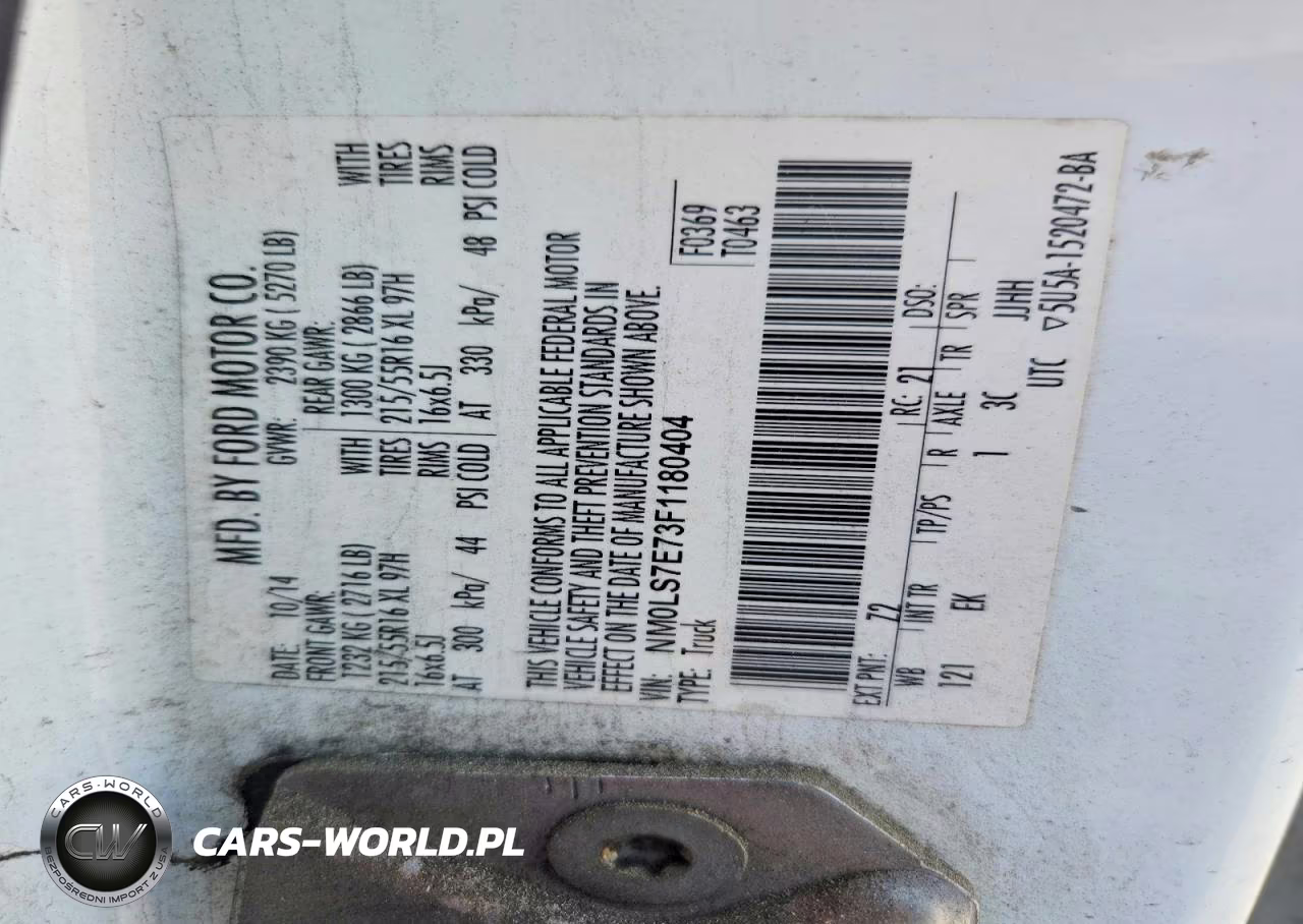2015 Ford Transit Connect Xl VIN:NM0LS7E73F1180404 - 13