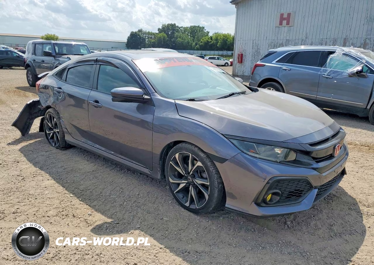 2018 Honda Civic Si VIN:2HGFC1E54JH701179 - 4