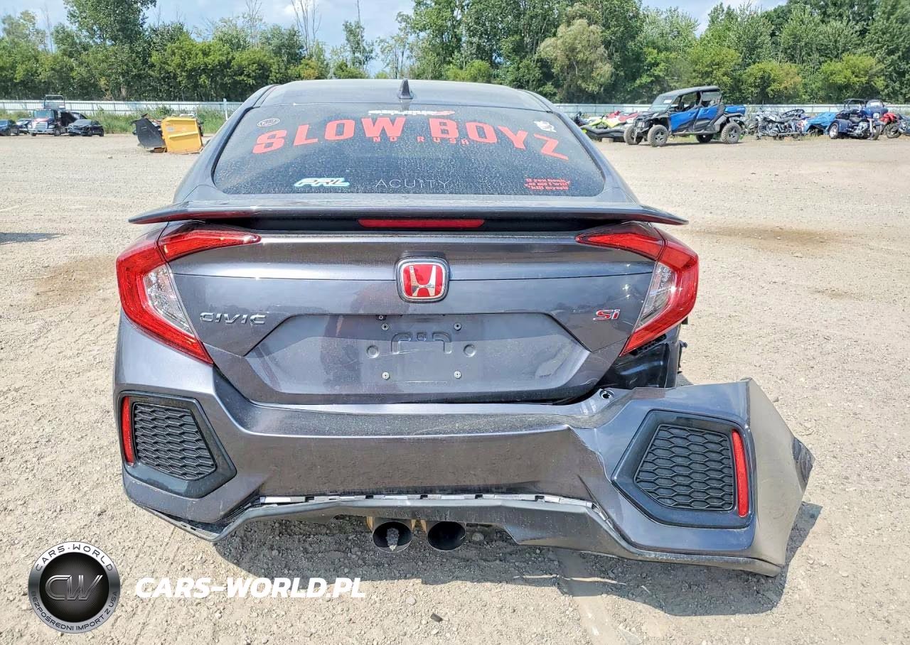 2018 Honda Civic Si VIN:2HGFC1E54JH701179 - 6
