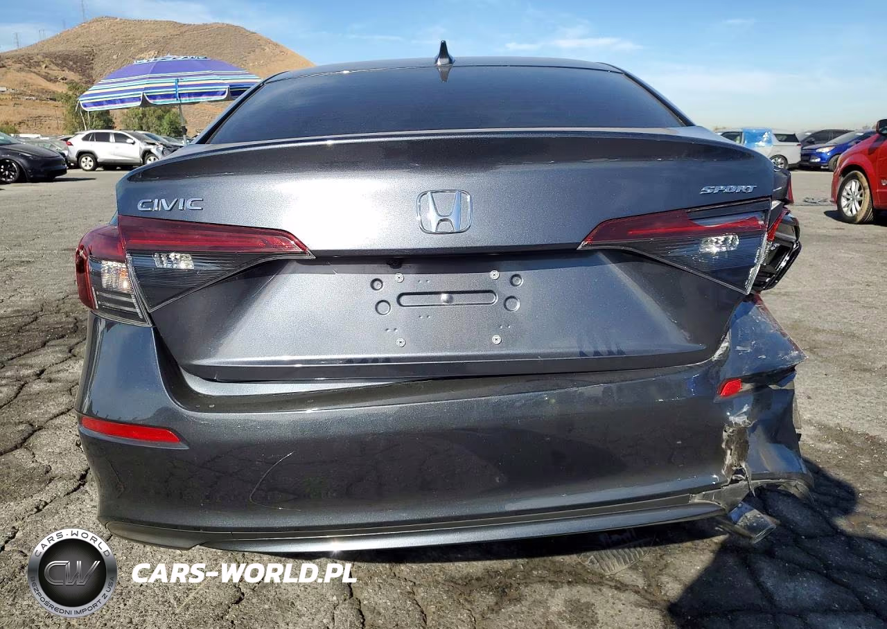2025 Honda Civic Sport VIN:2HGFE2F52SH560743 - 6