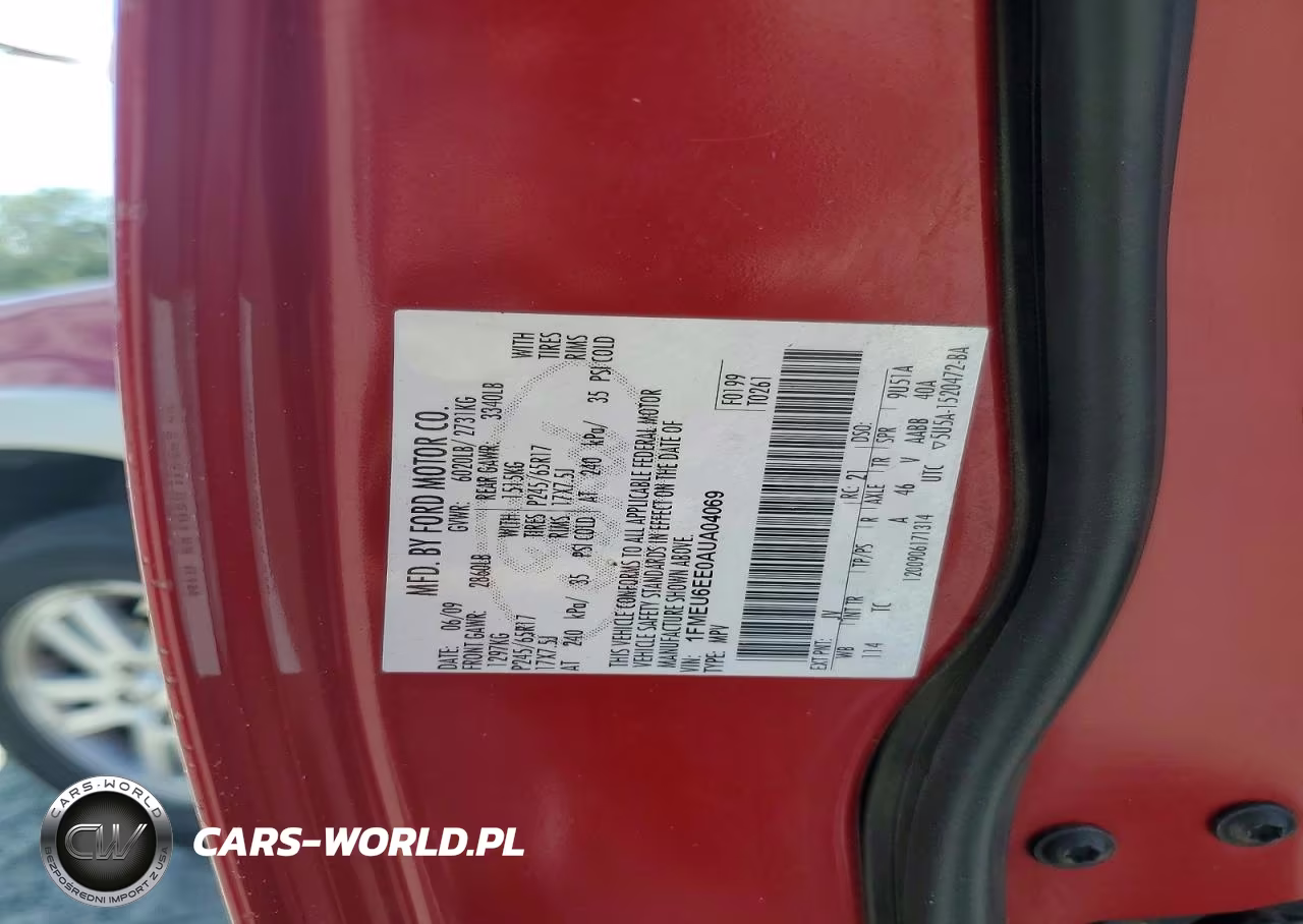 2010 Ford Explorer Eddie Bauer VIN:1FMEU6EE0AUA04069 - 13