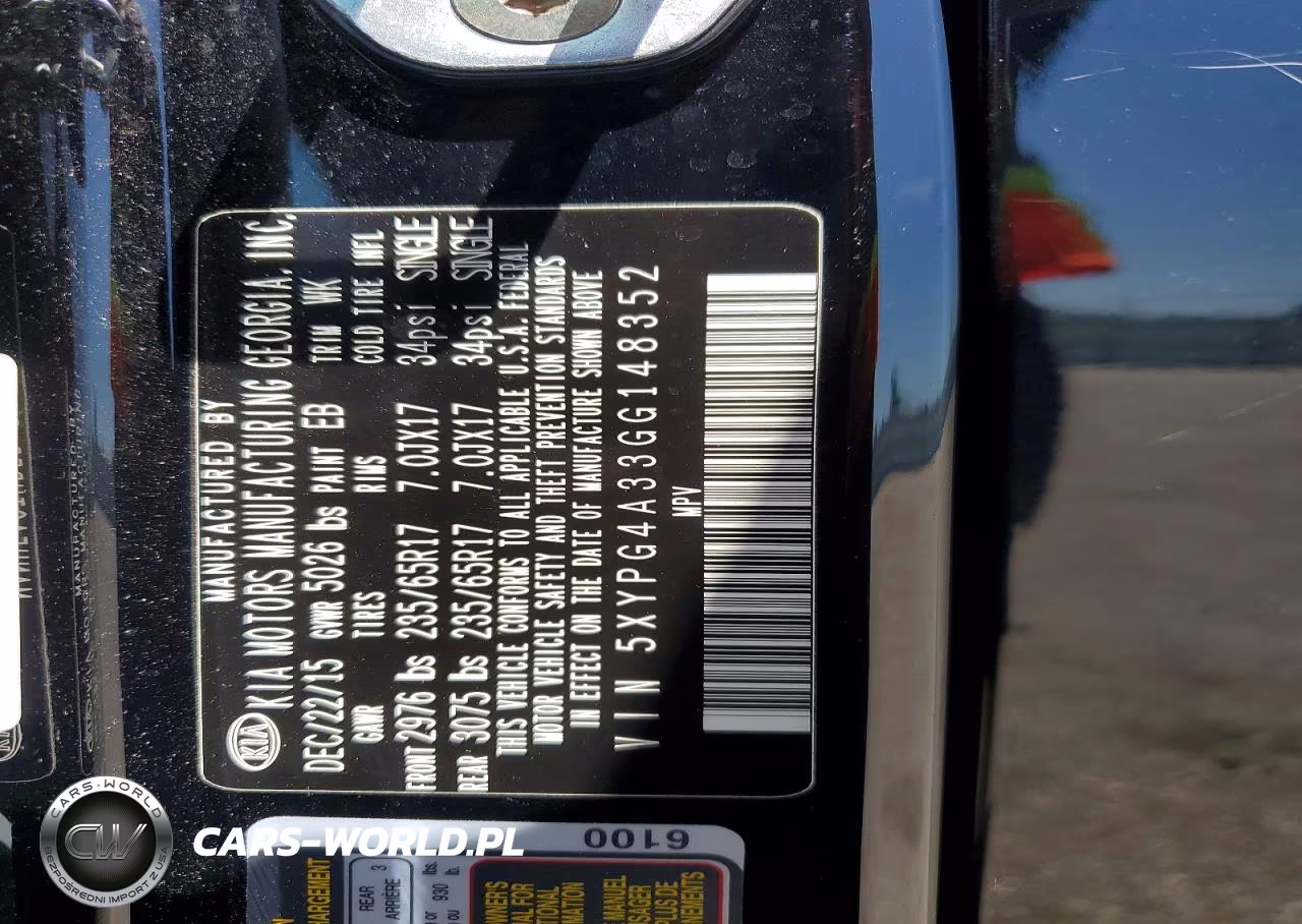 2016 Kia Sorento Lx VIN:5XYPG4A33GG148352 - 13