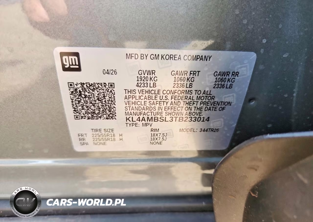2026 Buick Encore Gx Preferred VIN:KL4AMBSL3TB233014 - 13
