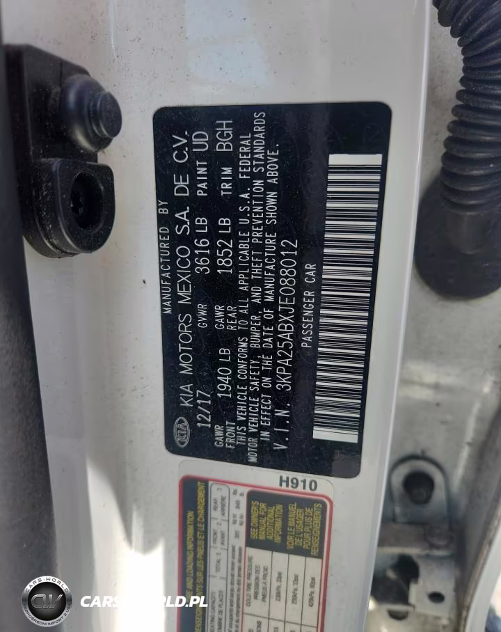 2018 Kia Rio 5-Door S VIN:3KPA25ABXJE088012 - 12