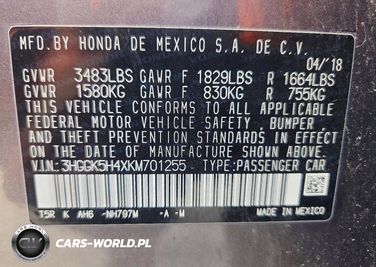 2019 Honda Fit Lx VIN:3HGGK5H4XKM701255 - 13