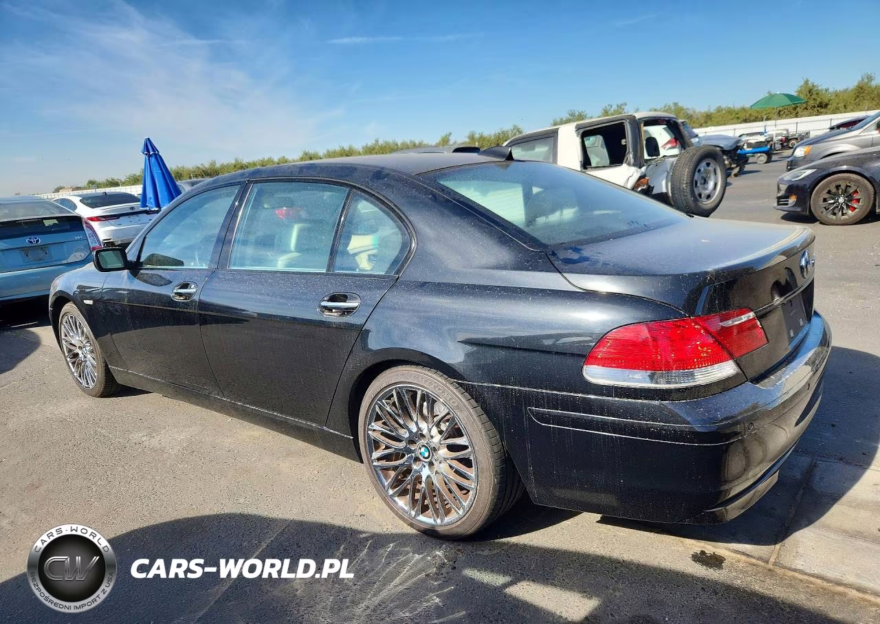 2008 BMW 750 Li VIN:WBAHN83598DT81486 - 2