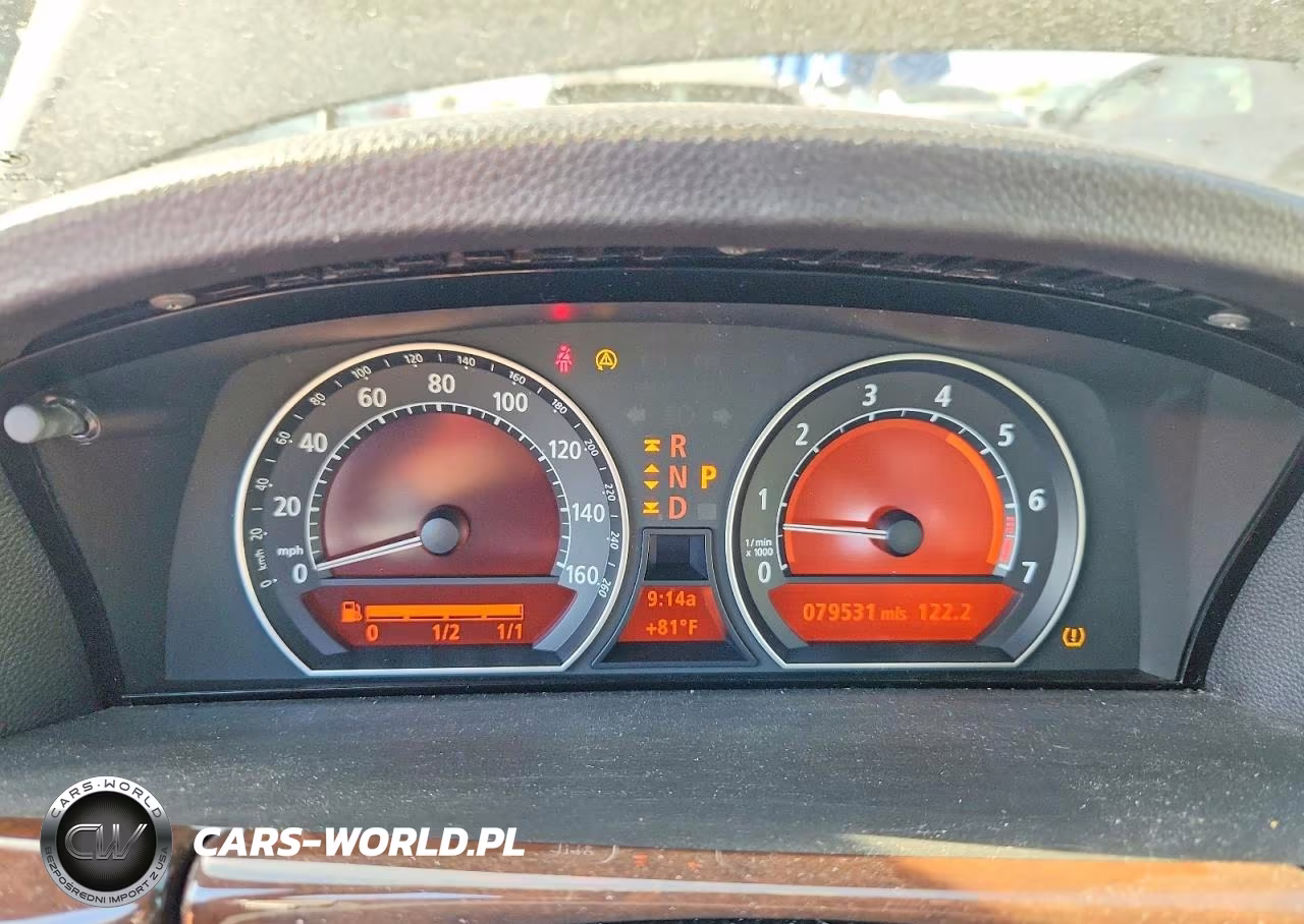 2008 BMW 750 Li VIN:WBAHN83598DT81486 - 9