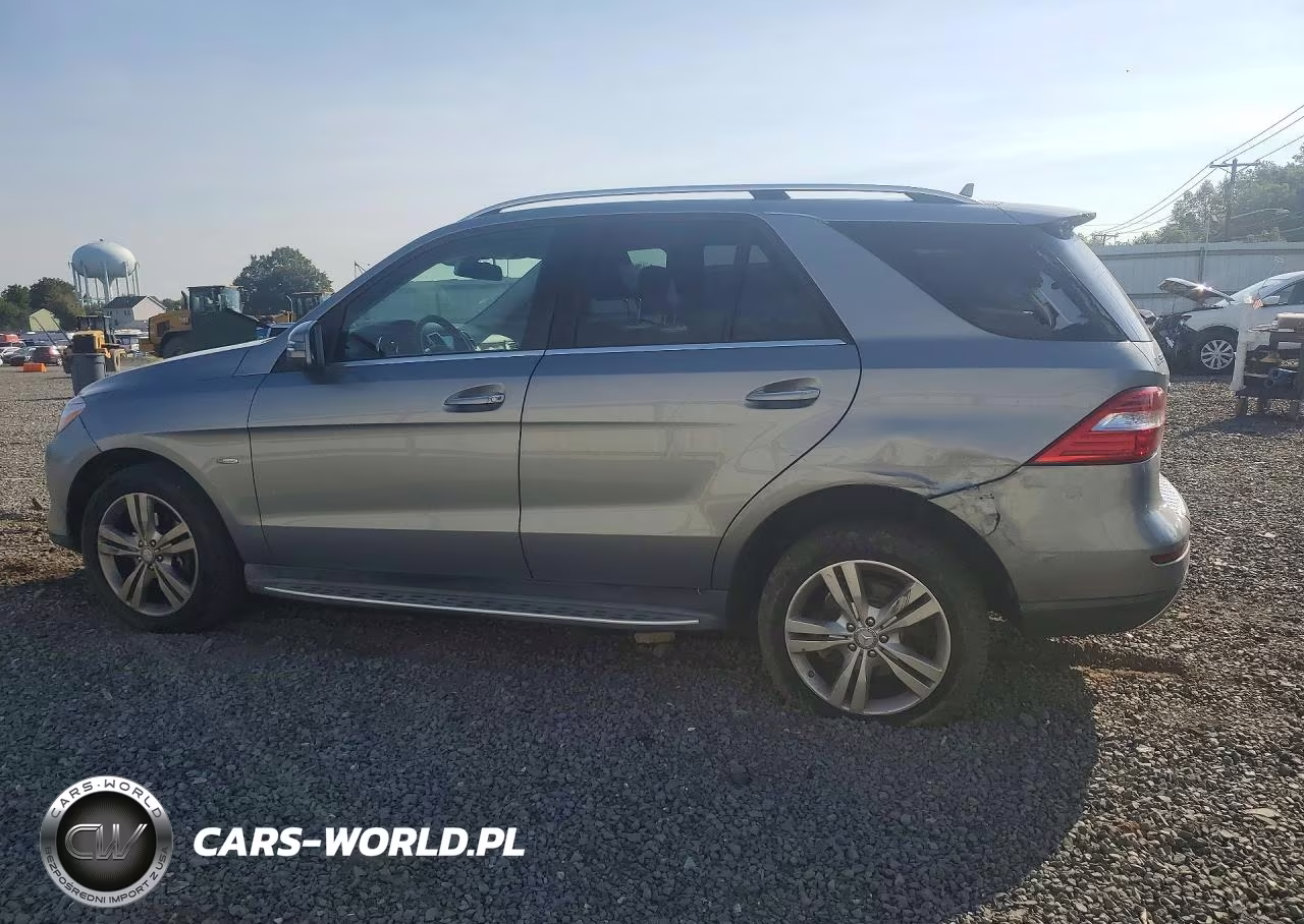 2012 Mercedes-Benz Ml 350 4Matic VIN:4JGDA5HBXCA018243 - 2