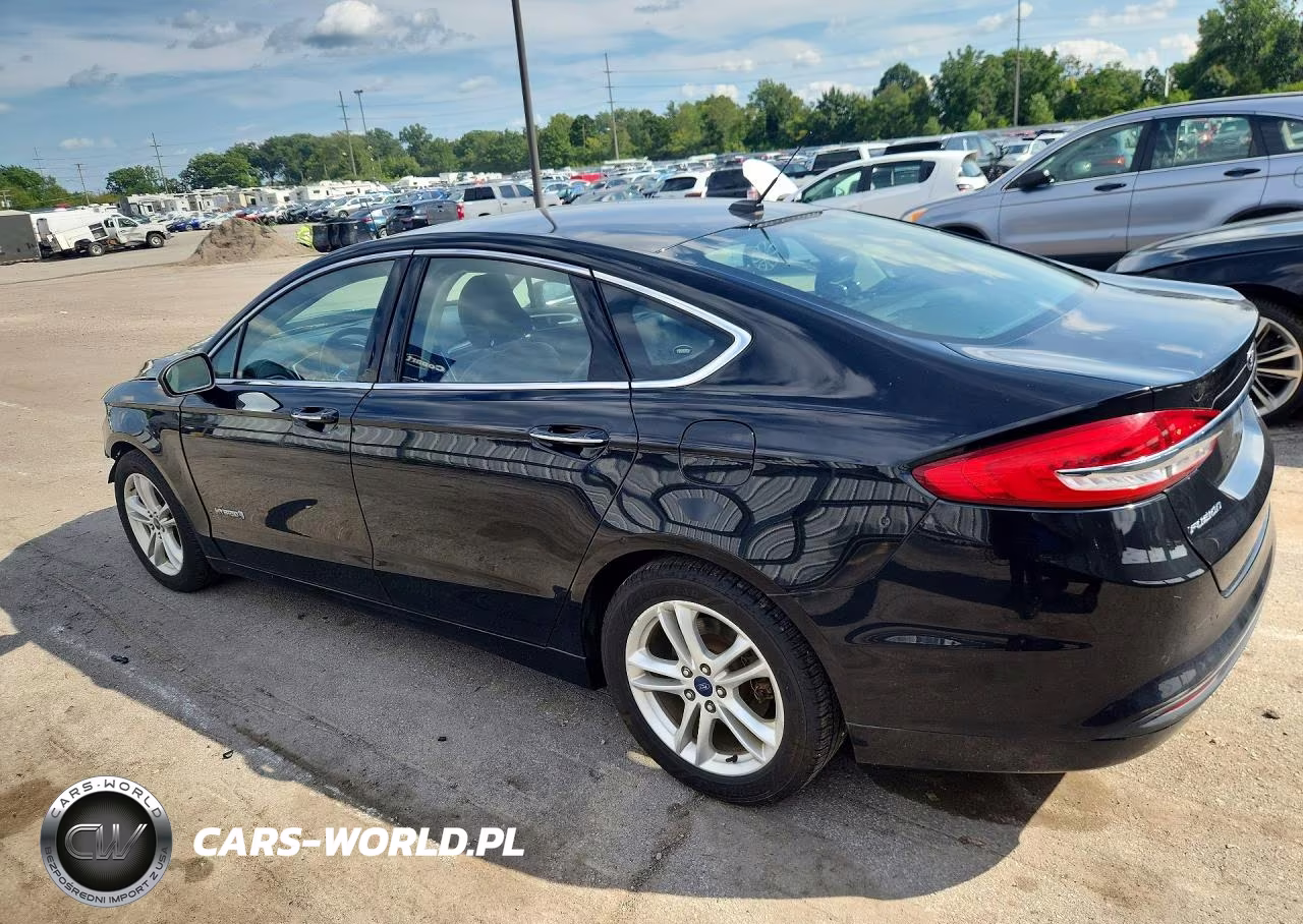 2018 Ford Fusion Se Hybrid VIN:3FA6P0LU3JR147795 - 2
